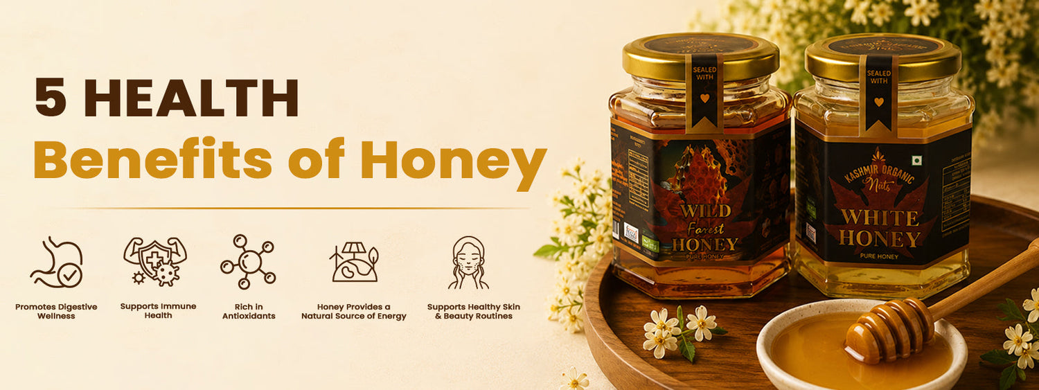 5 Health Benefits of Honey