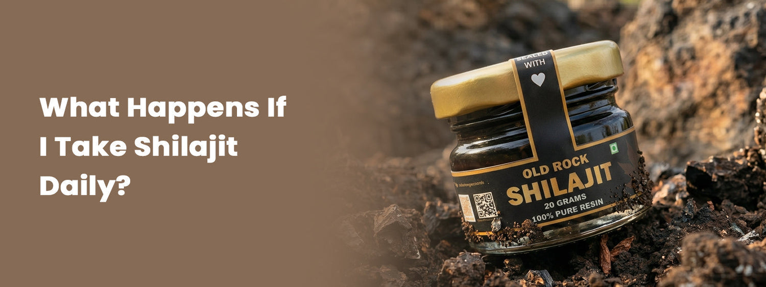What Happens If I Take Shilajit Daily?