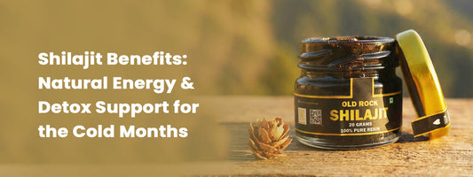 Shilajit Benefits: Natural Energy and Detox Support for the Cold Months