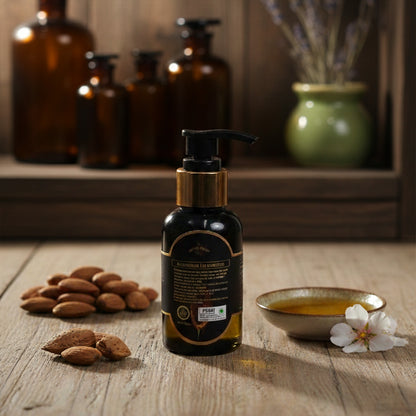 Pure Kashmiri Mamra Almond Oil - 100% Cold Pressed & Organic | 100g