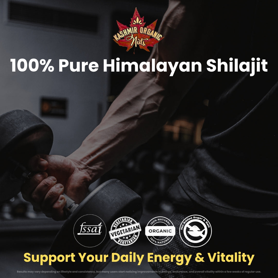 Kashmir Organic Old Rock Shilajit/Shilajeet