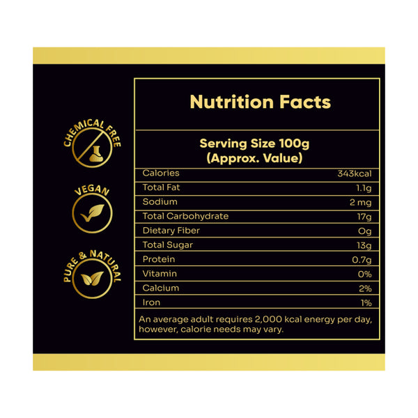 Kashmir Organic Dried Blueberries | 100% Natural & Antioxidant Rich | 200g