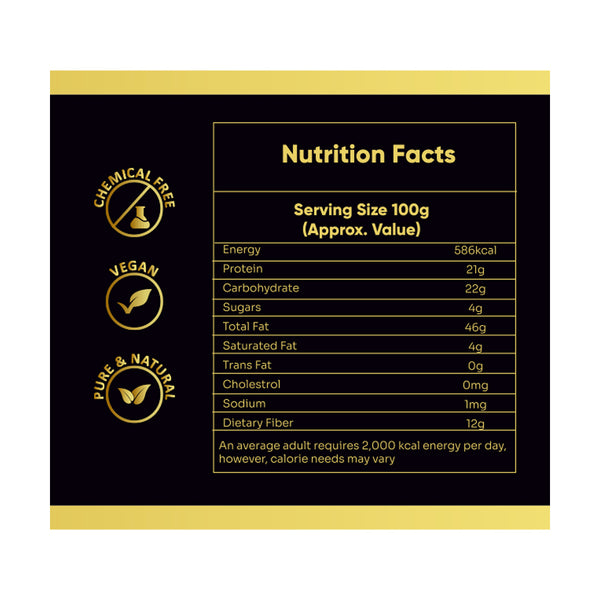 Kashmir Organic Premium Raw Mamra Almonds | 200g