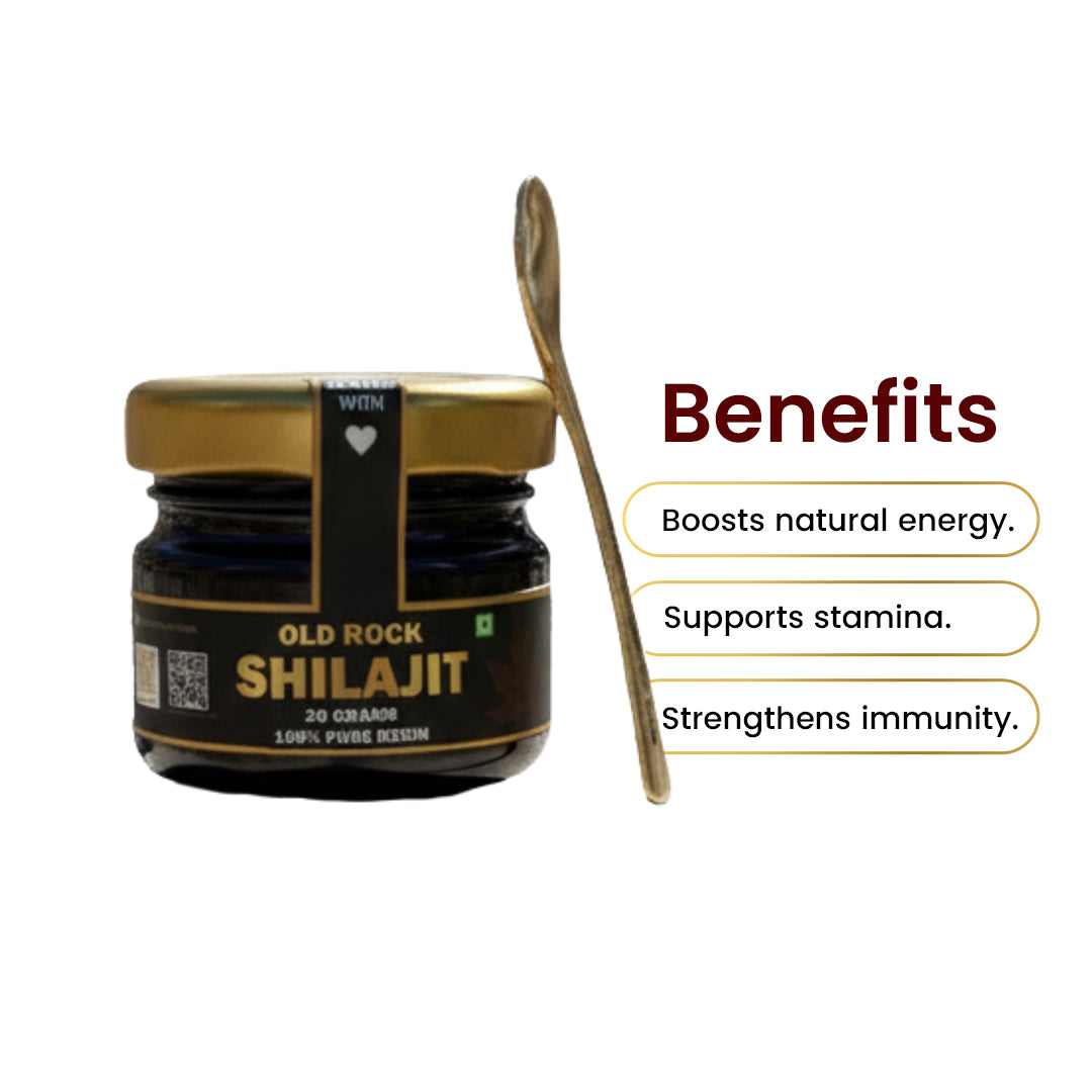 Kashmir Organic Old Rock Shilajit
