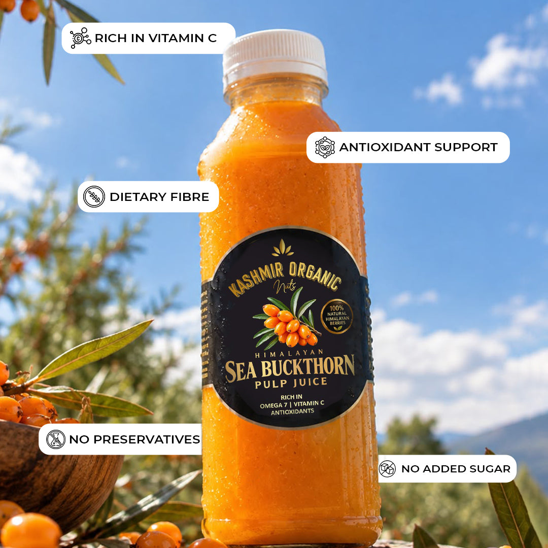 Kashmir Organic Sea Buckthorn Pulp Juice